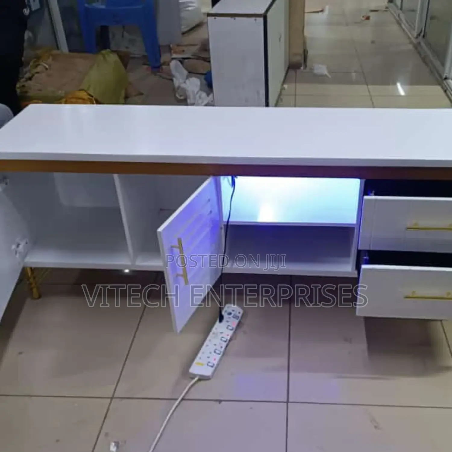 Tv Stand With Led Light