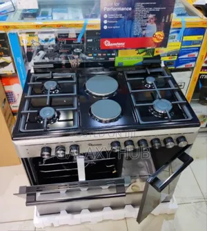 *Ramtons 4gas+2electric Cooker,With Gas Storage Rf496