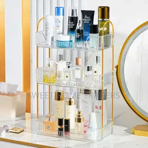 3 Layer Rectangular Cosmetic Organizer