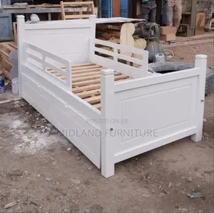 Children Bed With Pullout Drawer