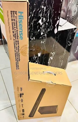 Hisense 2.1channel Soundbar With Wireless Subwoofer 200w