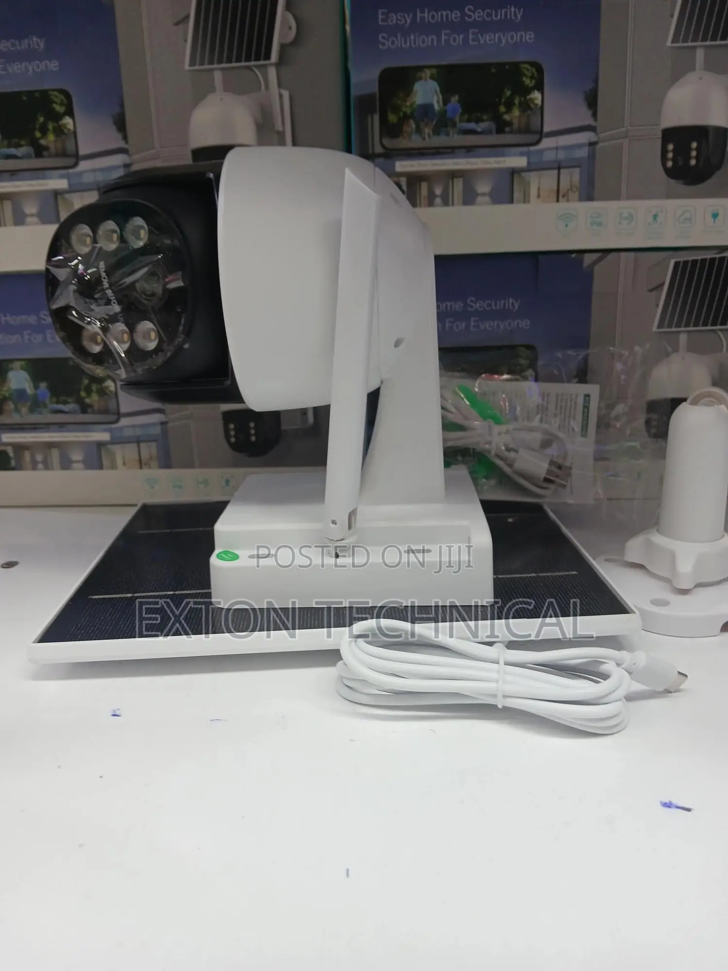 Security Solar Camera With Motion Detector.