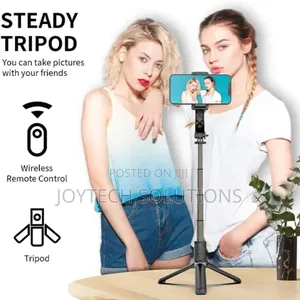Steady Tripod Stand With Wireless Remote Bluetooth Shutter
