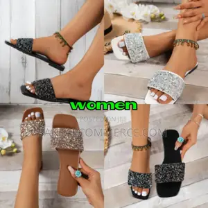 Ladies Glittering Sandals