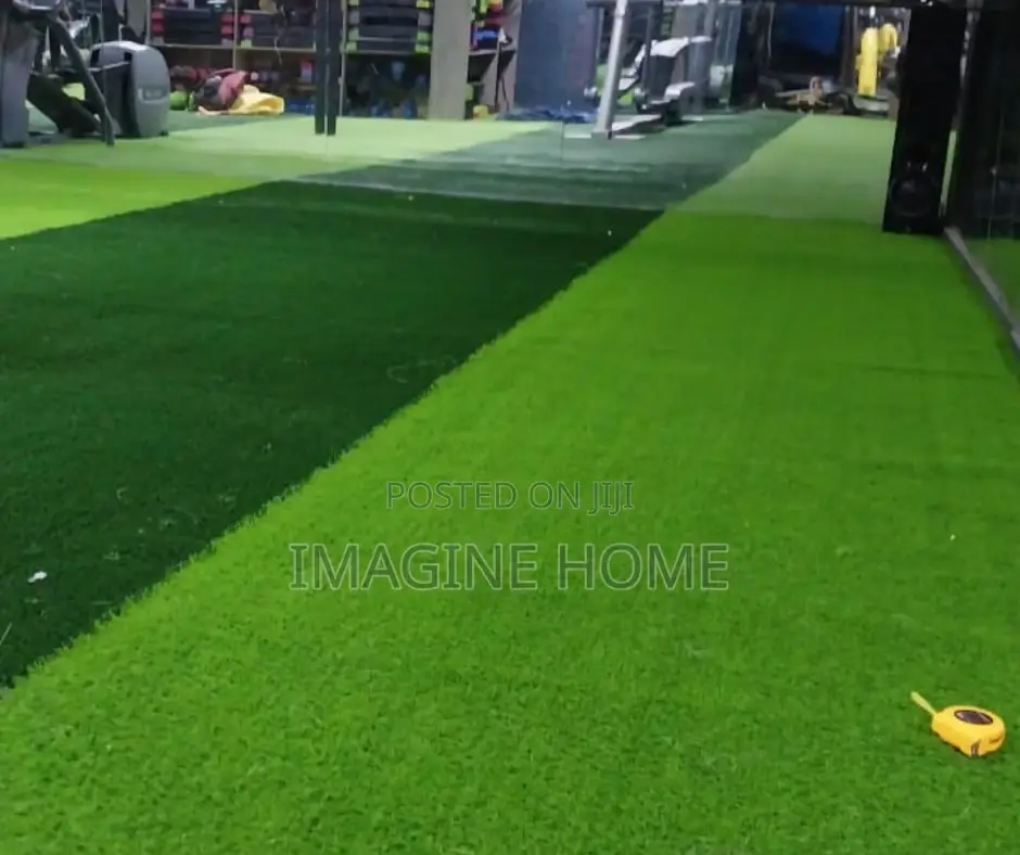 Gym Space Artificial Green Grass Carpet Floor Decor