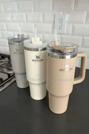 *Original Stanley Tumbler: 1.18litrs White, Hot Pink