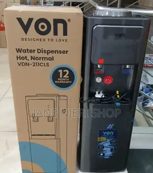 Von Hot and Normal 2 Taps Water Dispenser