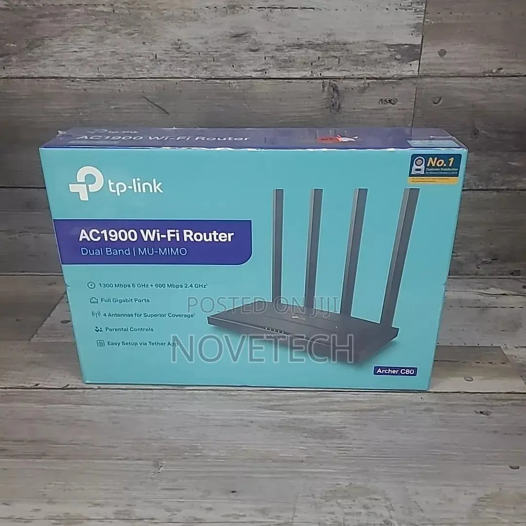 Tp-Link Archer C80 Ac1900 Dual Band Wi-Fi Router