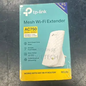 Tp-Link RE200 AC750 Wifi Range Extender, Repeater, Booster