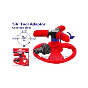 Emtop Plastic 3 Arm Rotatory Sprinkler