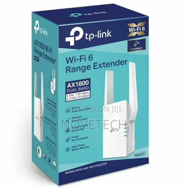 Tp-Link (RE505X) AX1500 Wi-Fi Extender Repeater Booster