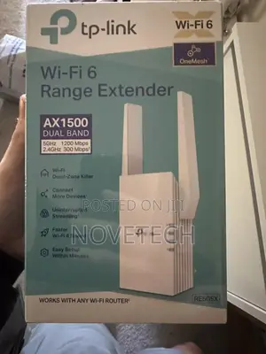 Tp-Link (RE505X) AX1500 Wi-Fi Extender Repeater Booster
