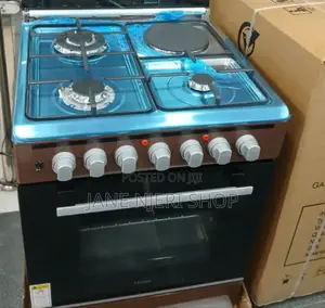 Haier 60 by 60 Cooker 3+1 Brand New