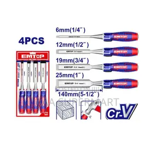 Emtop 4 PCS Wood Chisel Set