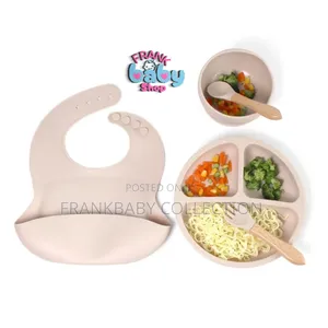 Baby Silicone Feeding 5 Pieces Set