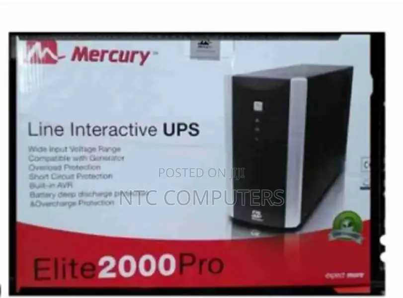 Mercury Elite 2000 Pro 2kva Offline Ups