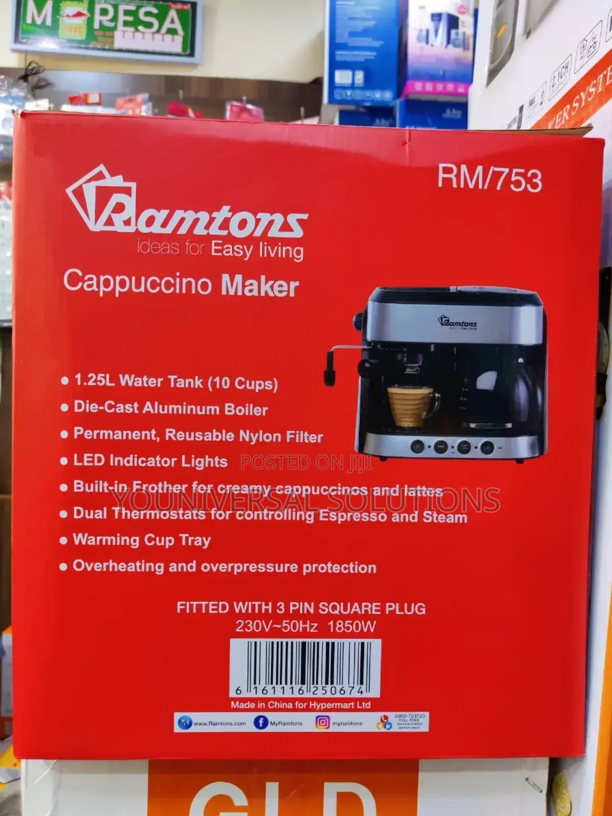 Ramtons Cappuccino Maker