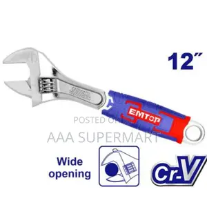 Emtop Adjustable Wrench