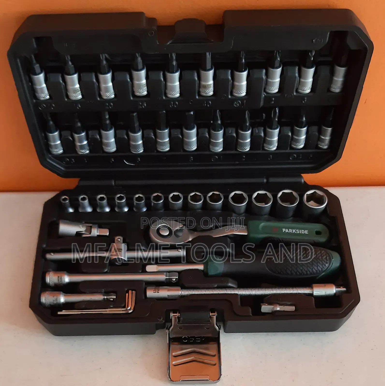 Rachet Socket Set New Parkside Heavy Duty Durable Ex-Uk
