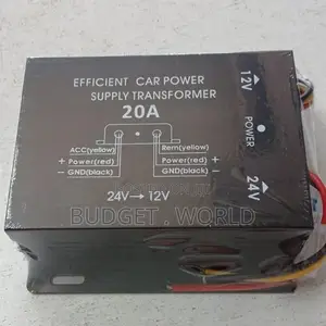 20A Converter Input DC 24V Output 12V Car Power Converter