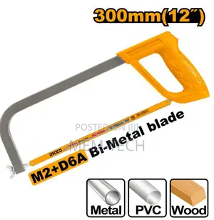 Ingco HHFS3058 Hacksaw Frame "Size:300mm/12""