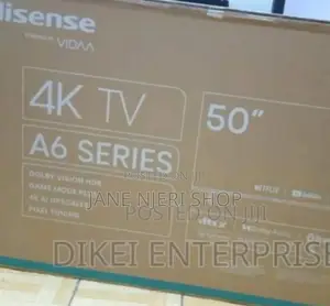 Brand New Hisense 50 Inch Smart Tv