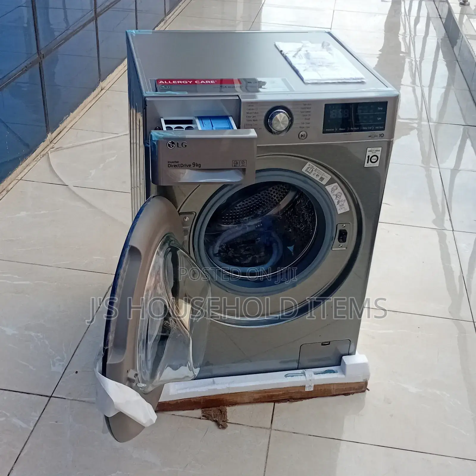 LG 9kg Front Load Wash and Spin Washing Machine