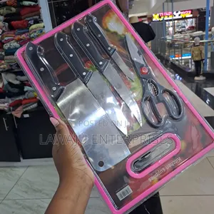 Chopping Board With Knife Set