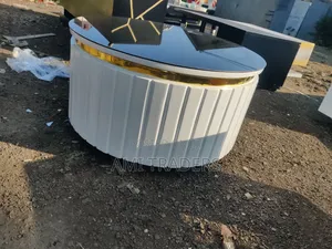Luxury White Round Coffee Table