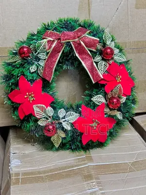 *30CM Christmas Wreath for Front Door \ Window With Pine 