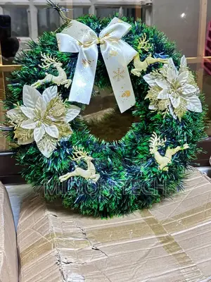 *40CM Christmas Wreath for Front Door 