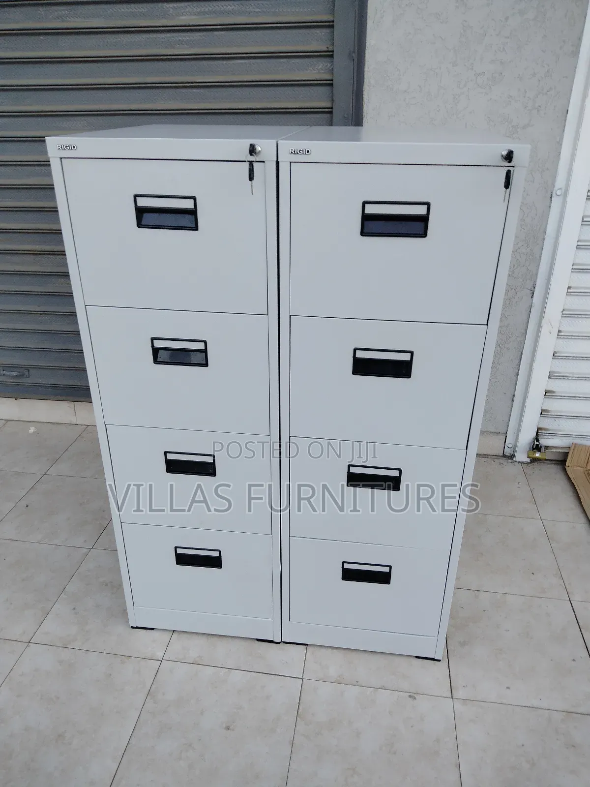 Eunique 4 Drawer File Cabinet
