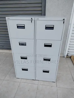 Eunique 4 Drawer File Cabinet