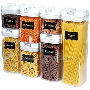 7pc Acrylic Airtight Containers