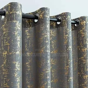 Grey Curtains Curtains Mixed With Glod