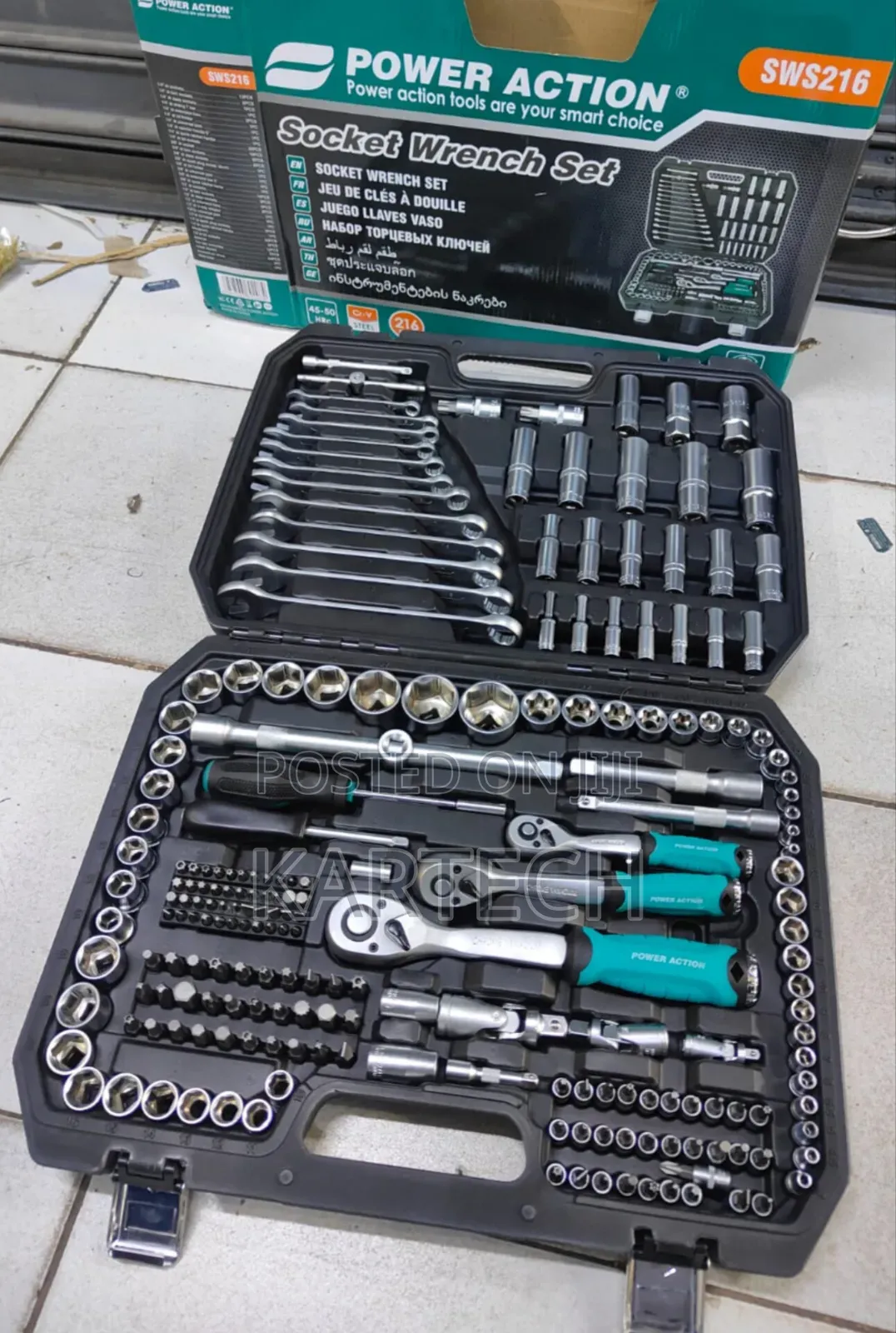 Power Action 216 Toolbox Set