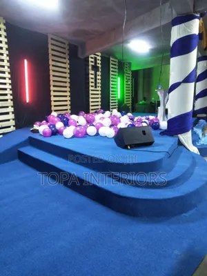 Delta Navy Blue Church Altar Decoration Wall to Wall Carpets
