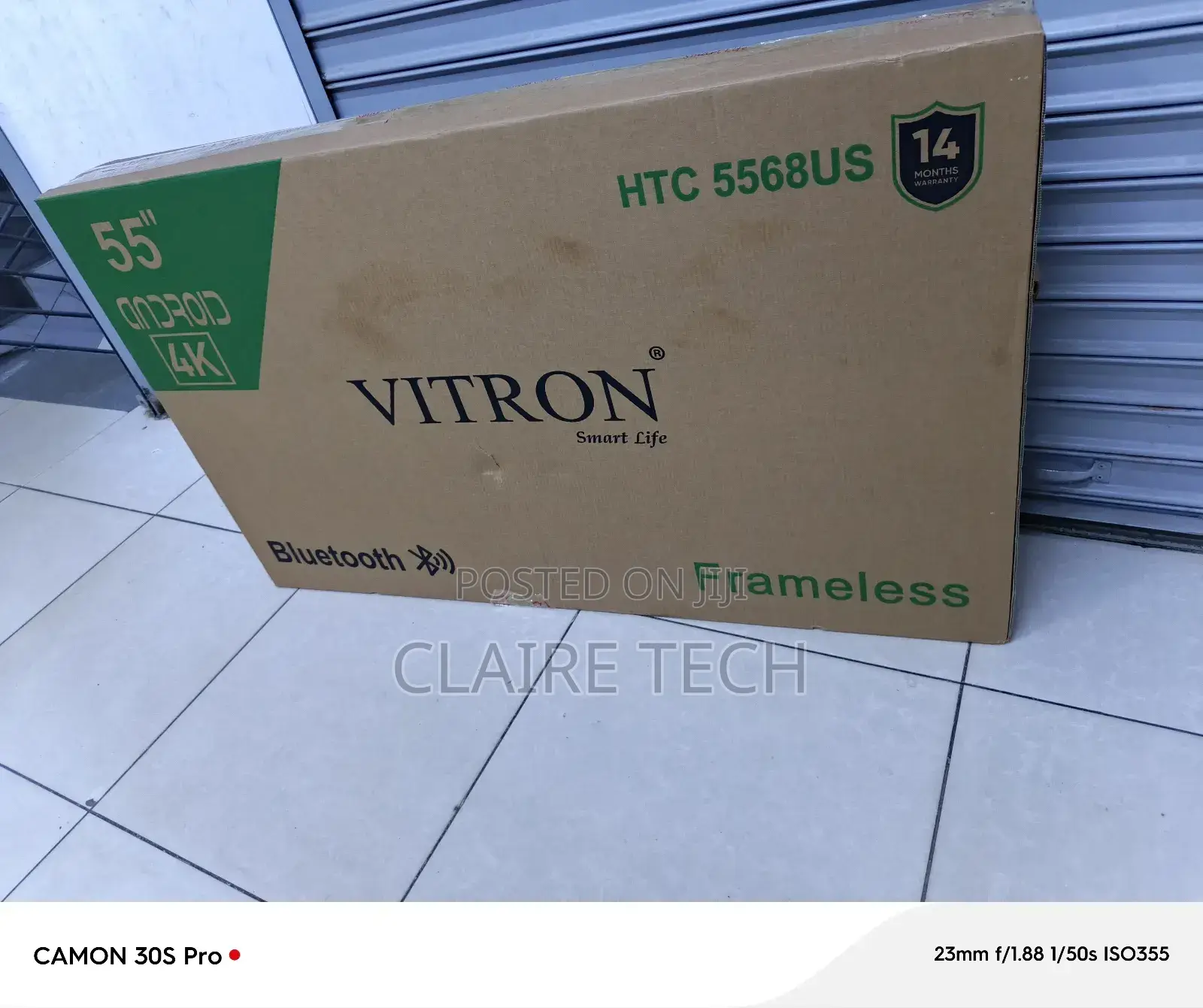 Vitron 55 Inch Smart Tv Uhd Frameless