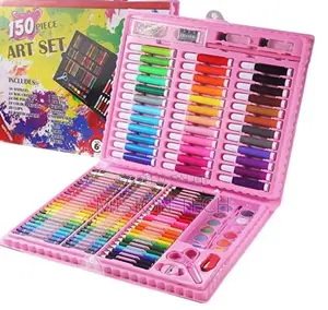 150 PCS Color Pencils Set Brush Crayon Children Painting