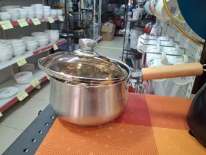 Heavy Duty Stainless Steel Cooking Pot 
Size:18cm