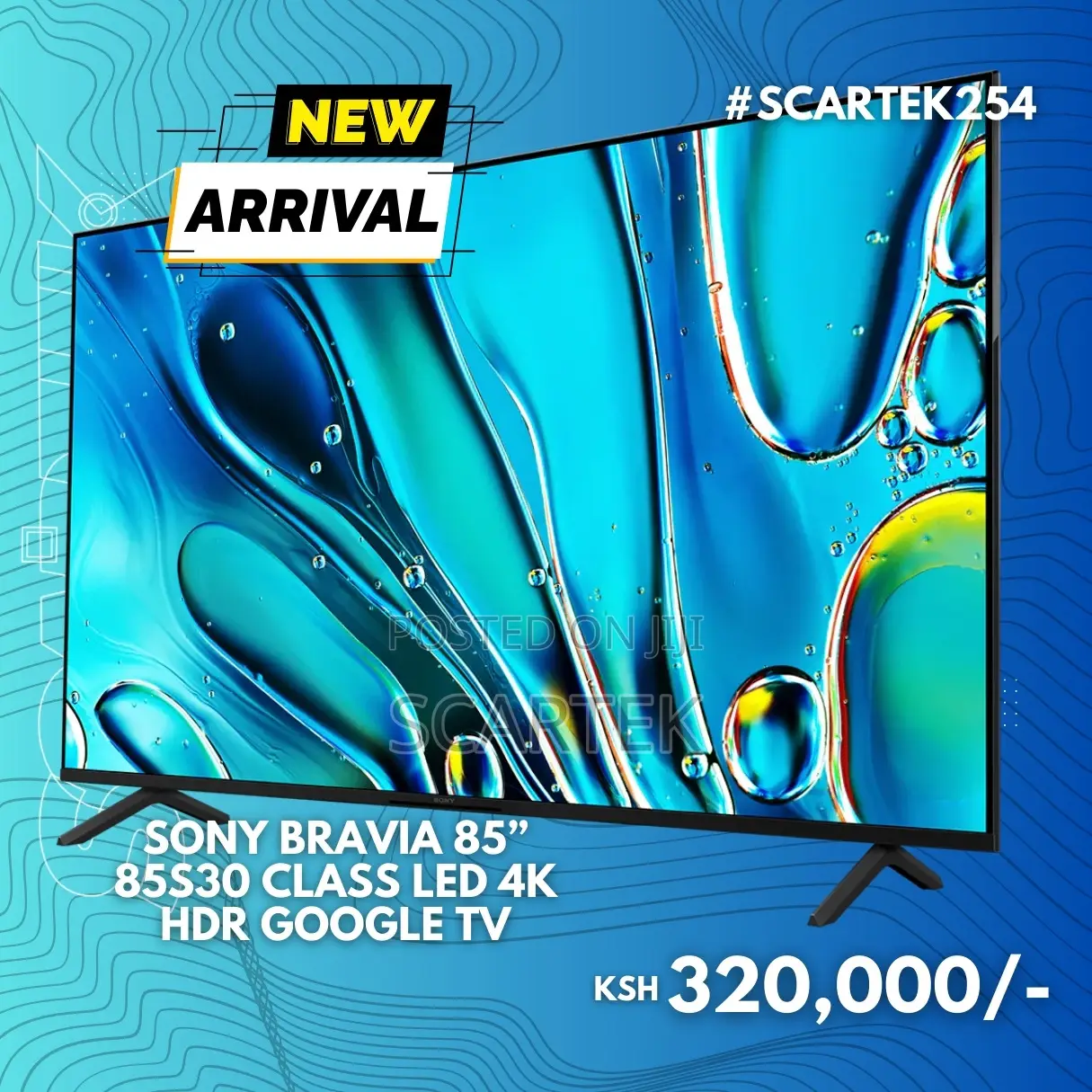 Sony Bravia 85 85S30 Class Led HDR Google Tv
