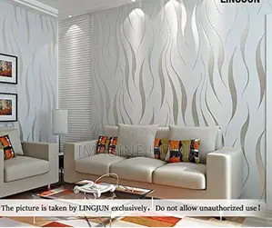 3D Wallpaper Embossed Wall Decoration