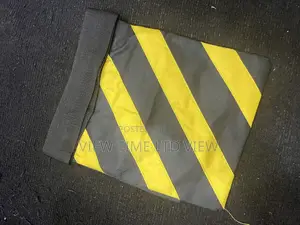 Yellow Black Stripes Sand Bag Weight Bags