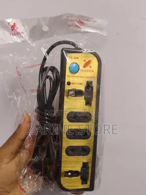 5 Ways Power Extension Corded 3 Metres