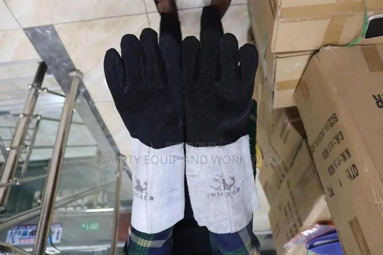 Industrial Leather Work Gloves