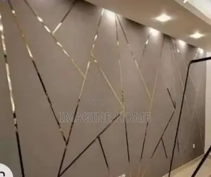 Brown 3D Wallpaper Home, Office Decor