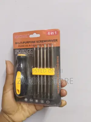 Top Notch Double Sided Screwdriver 6 in 1