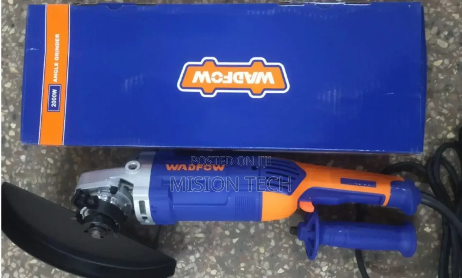 Wadfow WAG852001 9 Inch Angle Grinder 2000 Watt 