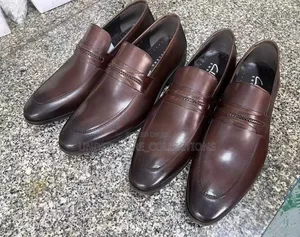 Men's Pure Leather Leather Official Shoes.