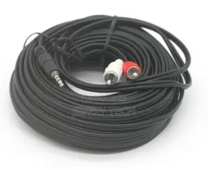 3.5mm Stereo Jack M to Dual Rca M 20M Cable